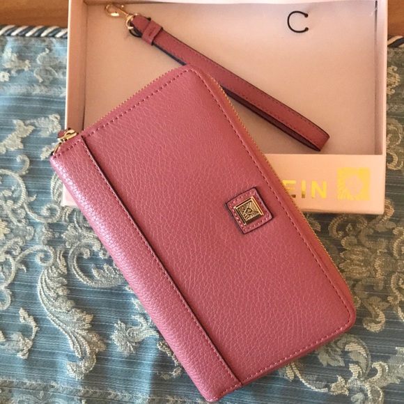 ANNE KLEIN PINK GIFT BOXED WALLET RETAIL 58.00 NWT - Picture 7 of 7